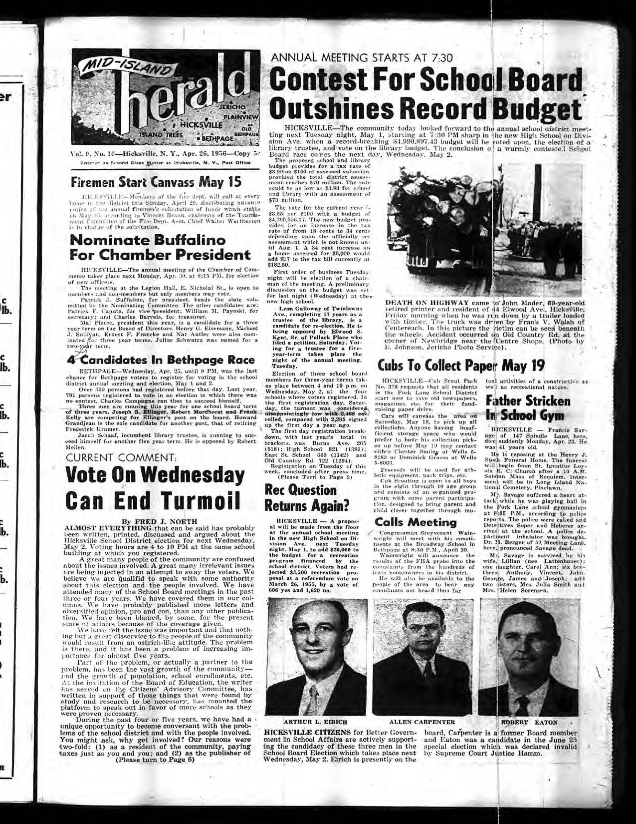 April 26, 1956
