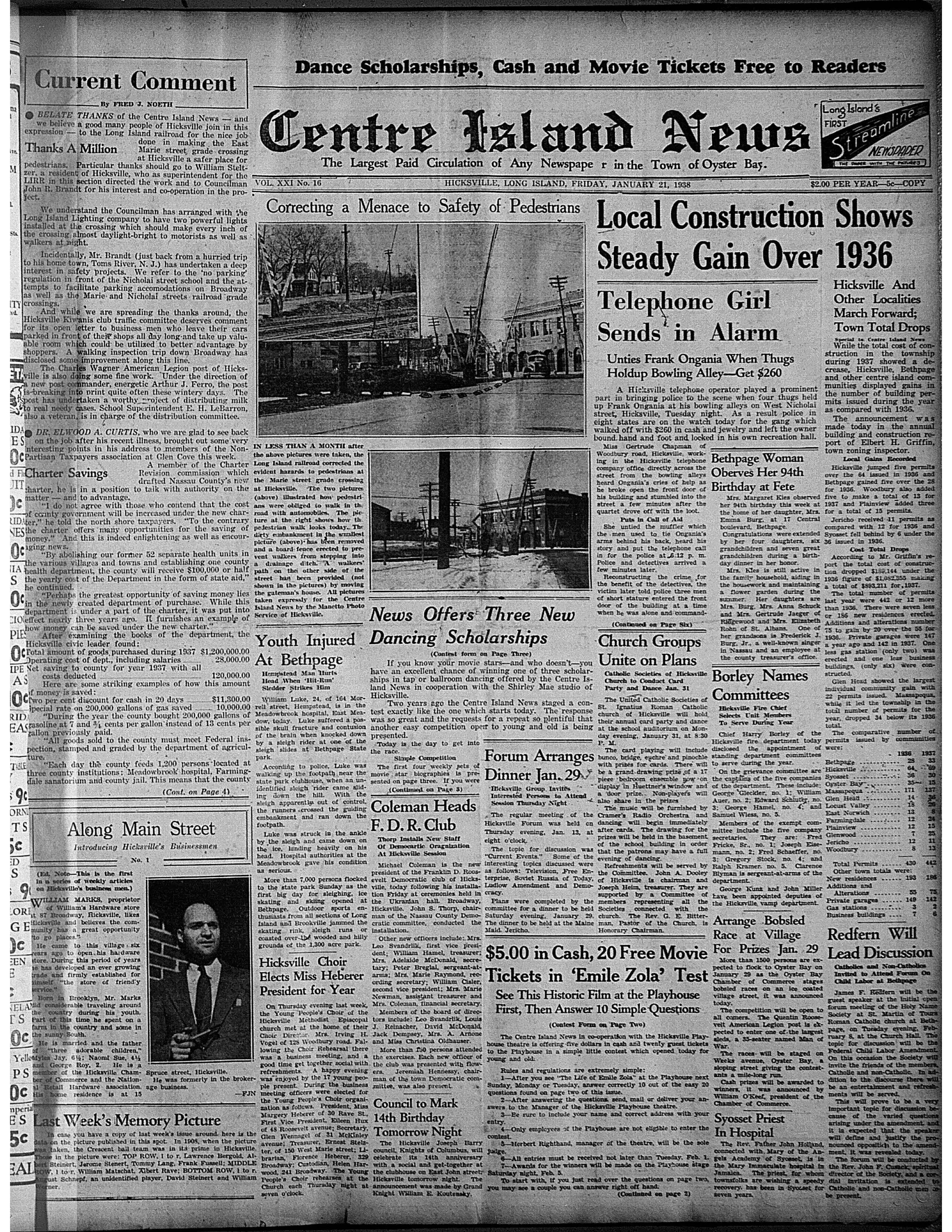 January 21, 1938