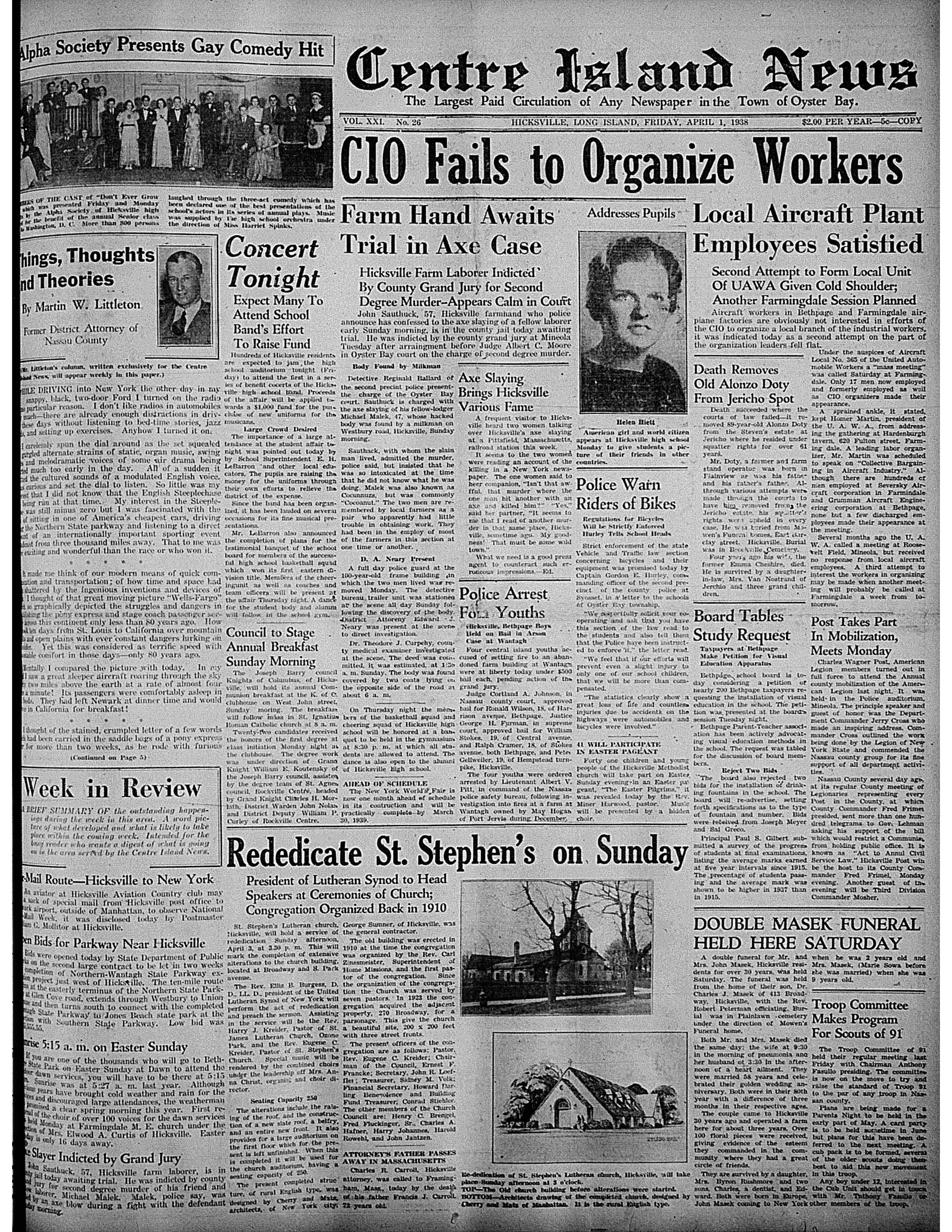 April 1, 1938