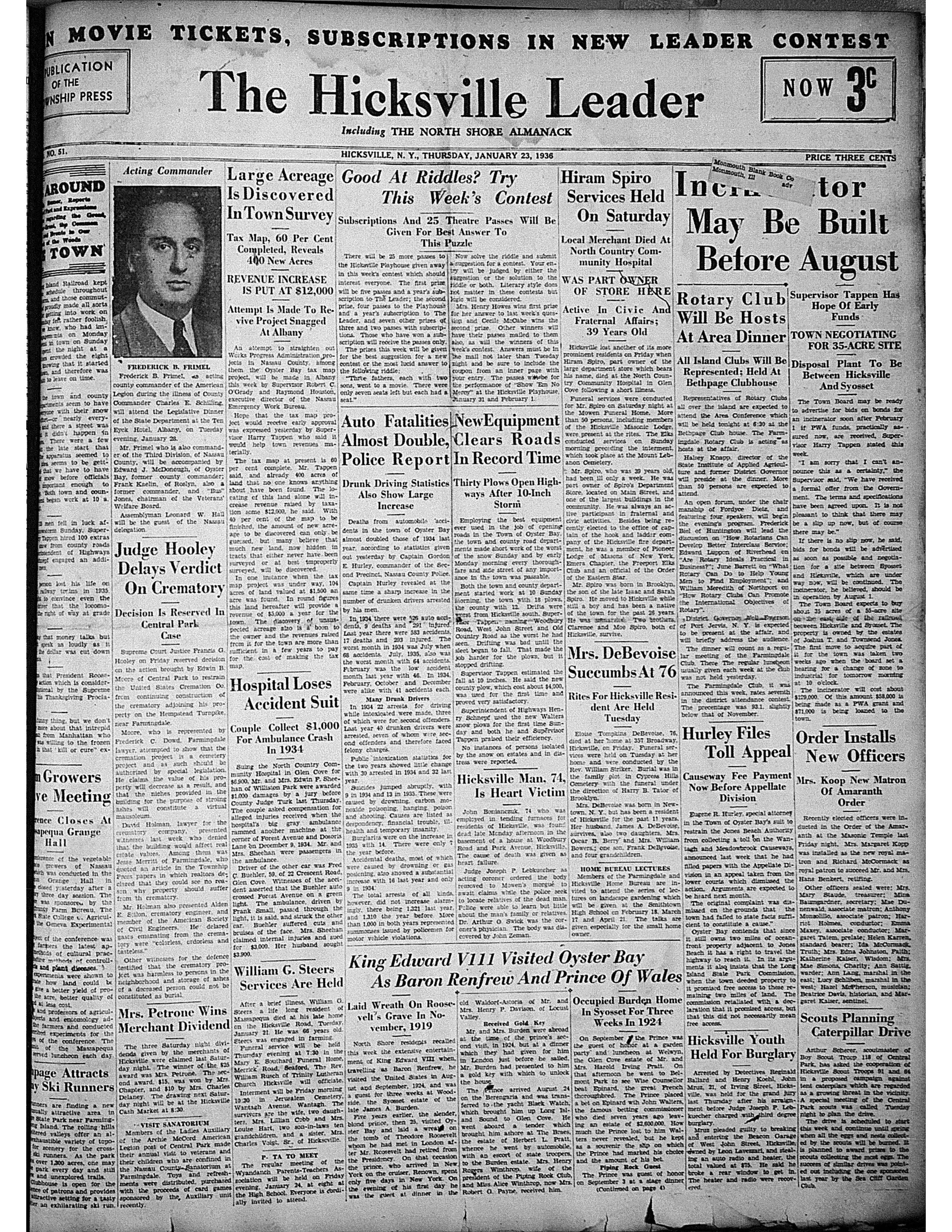January 23, 1936